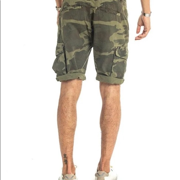 NOHOW CAYO COTTON CARGO IN GREEN CAMO - Picture 9 of 11